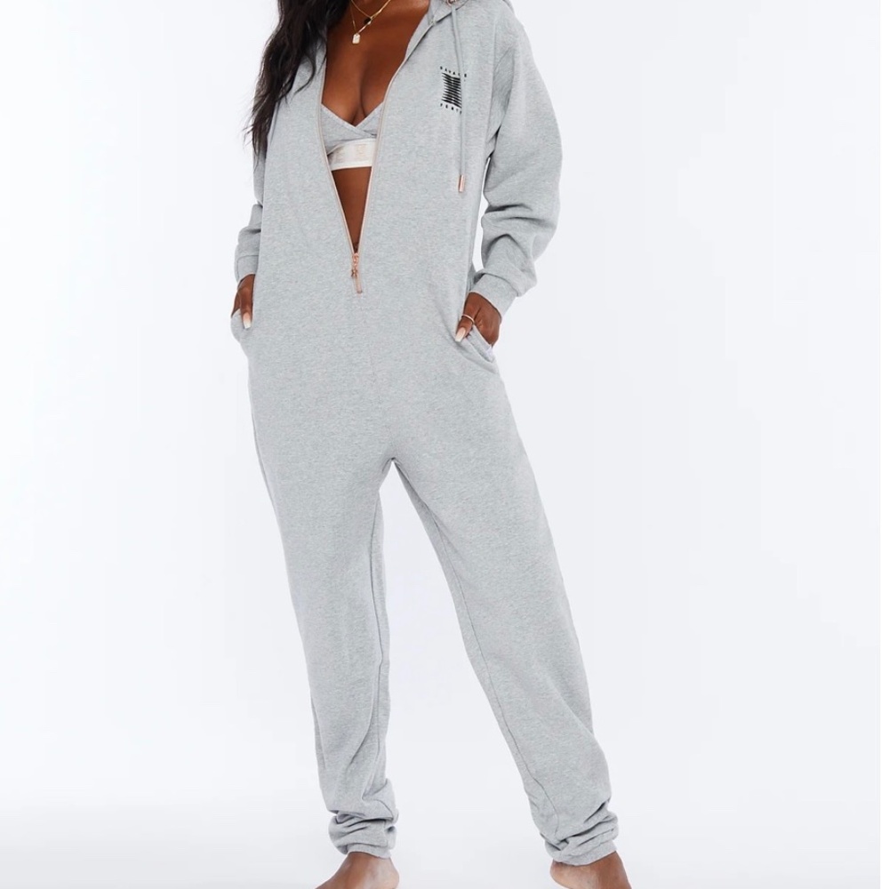 FOREVER SAVAGE HOODED ONESIE